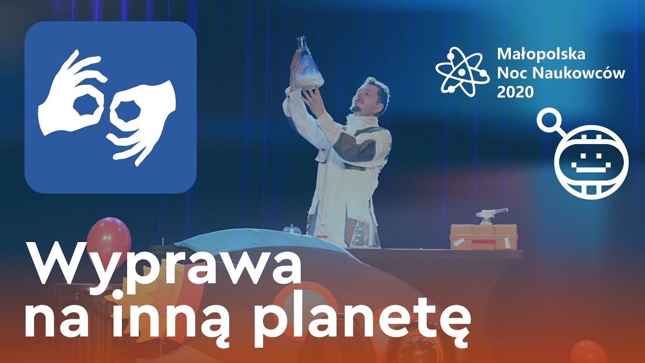 "Wyprawa na inną planetę" - film w wersji z tłumaczeniem na Polski Język Migowy