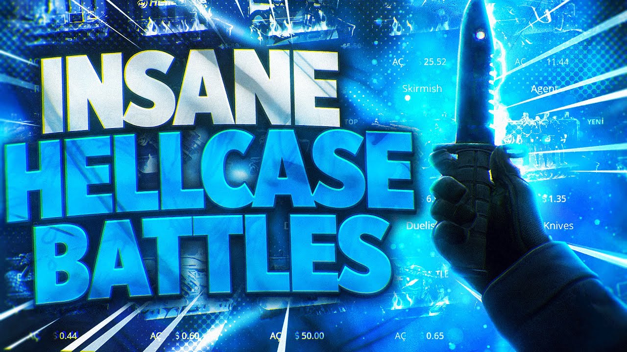 THE MOST INSANE BATTLES I’VE DONE ON HELLCASE (HELLCASE CASE OPENING)