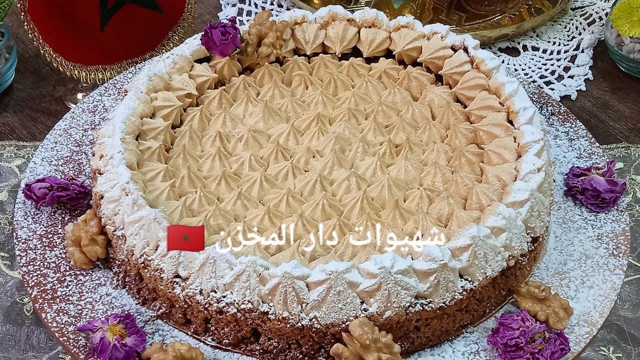 أحسن كيكة للضيافة فالعالم🥰كيكة لمعلكة مورانݣي وصفتي المبتكرة والحصرية معلكة مسكه ومشكلطه بلا شكلاط
