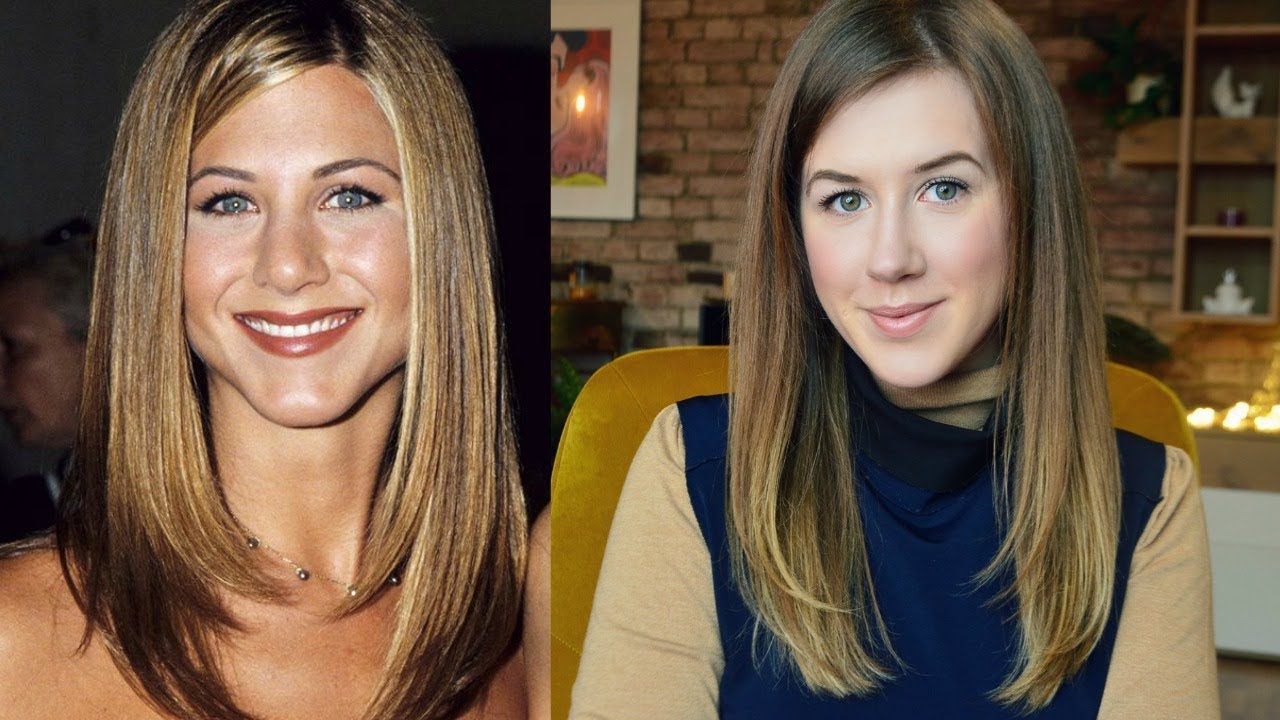 JENNIFER ANISTON INSPIRED HAIR TUTORIAL