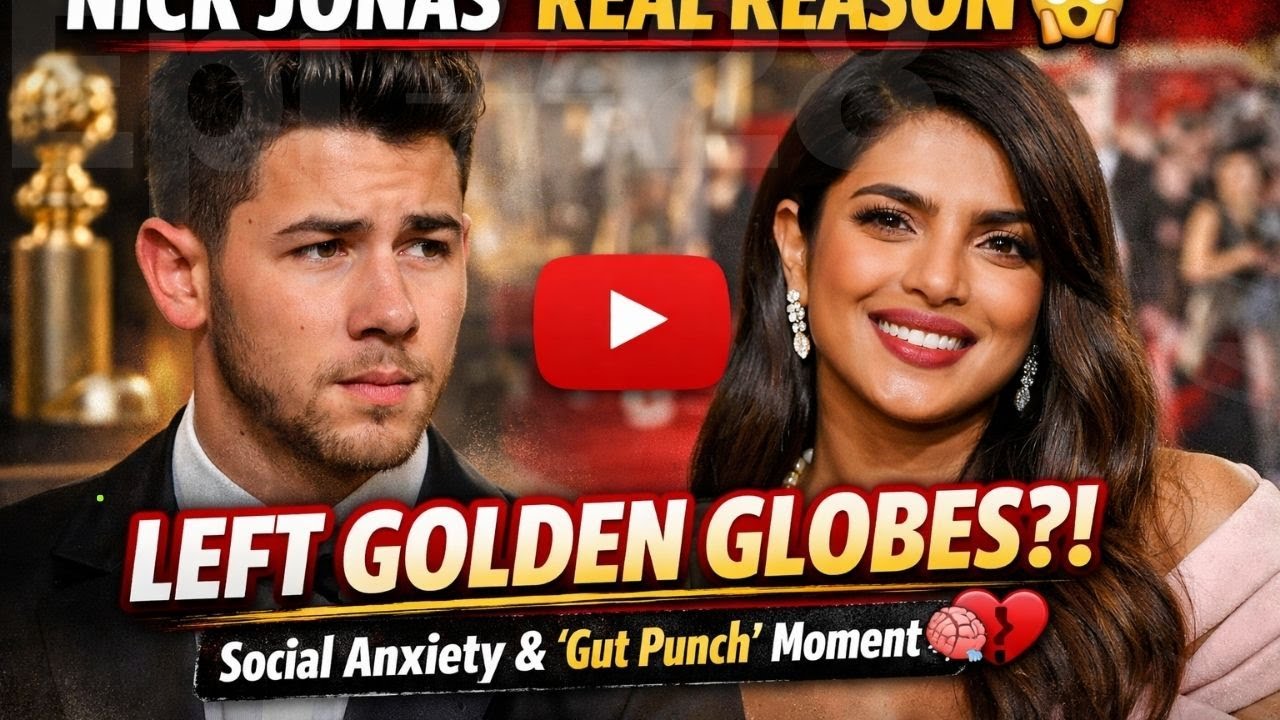 Nick Jonas LEFT the Golden Globes?! 😱 The Shocking Truth About His Anxiety & ‘Gut Punch’ Moment