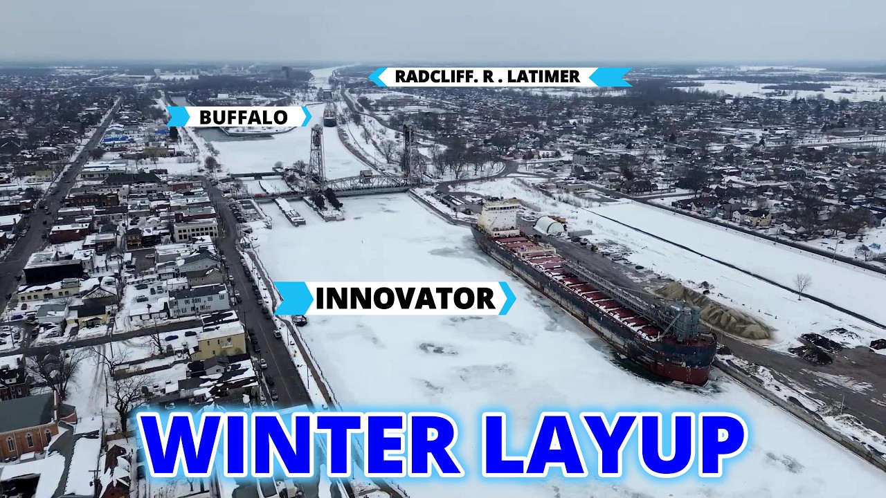 WINTER HIBERNATION: Port Colborne's Giant Lakers Up Close