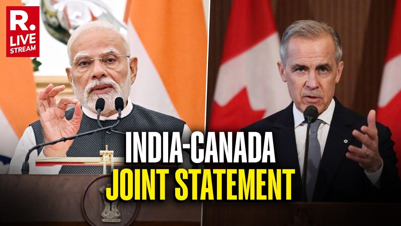 LIVE: India-Canada MoUs Exchange & Joint Statement | PM Modi | Mark Carney | Trade Ties |Middle East