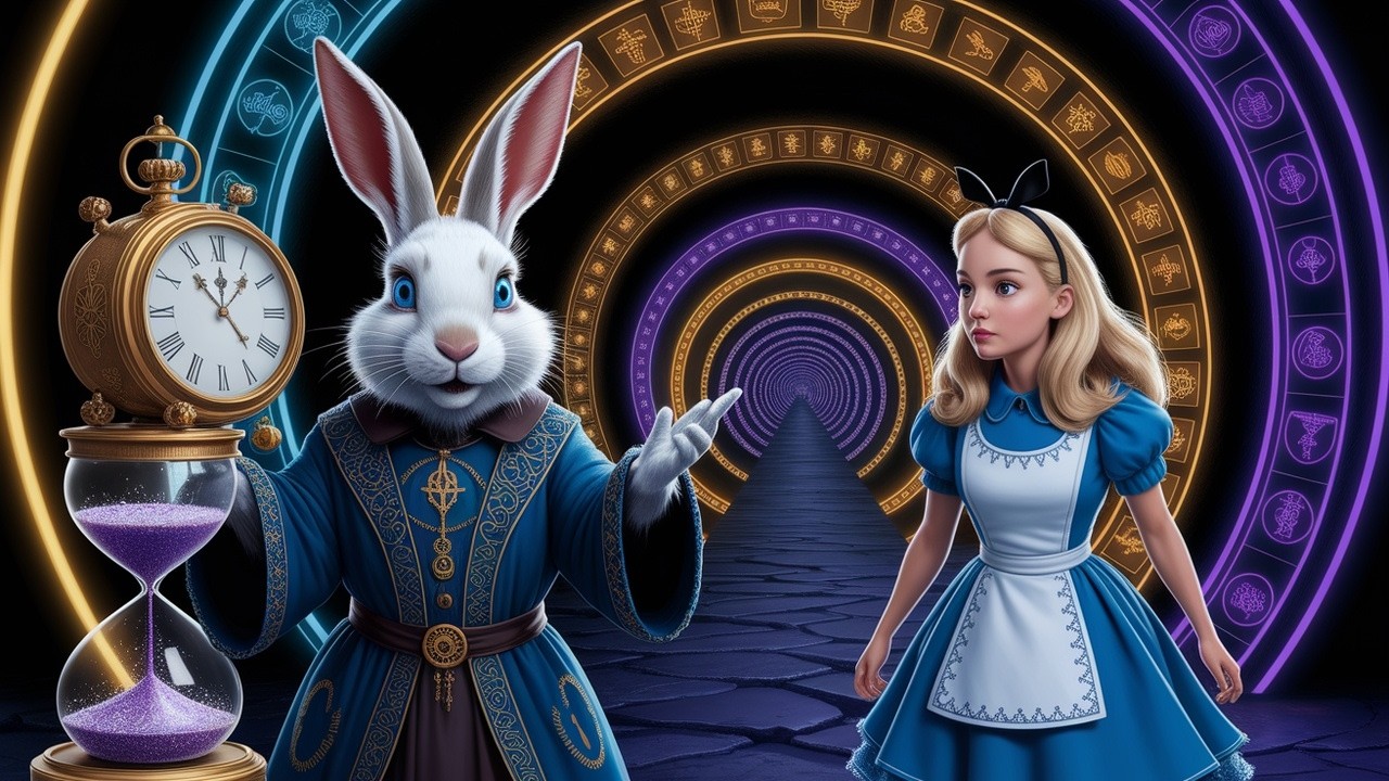 Les Messages ÉSOTÉRIQUES Dans Alice au Pays des Merveilles !