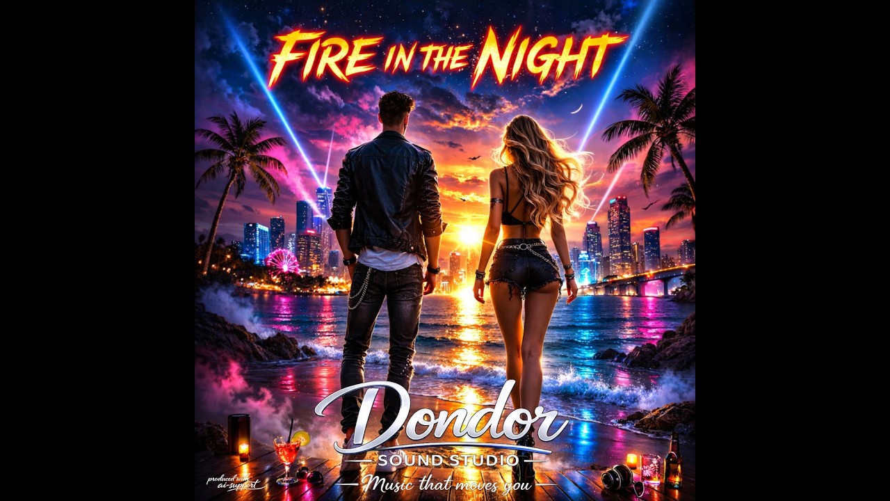 Fire in the Night -  a high-energy 90s freestyle dance track