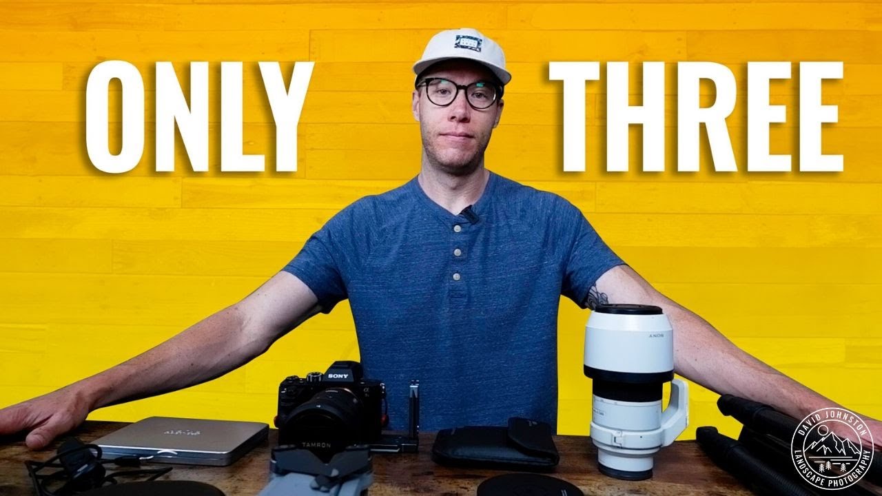 Minimalist Photography Gear - Three Gear Challenge