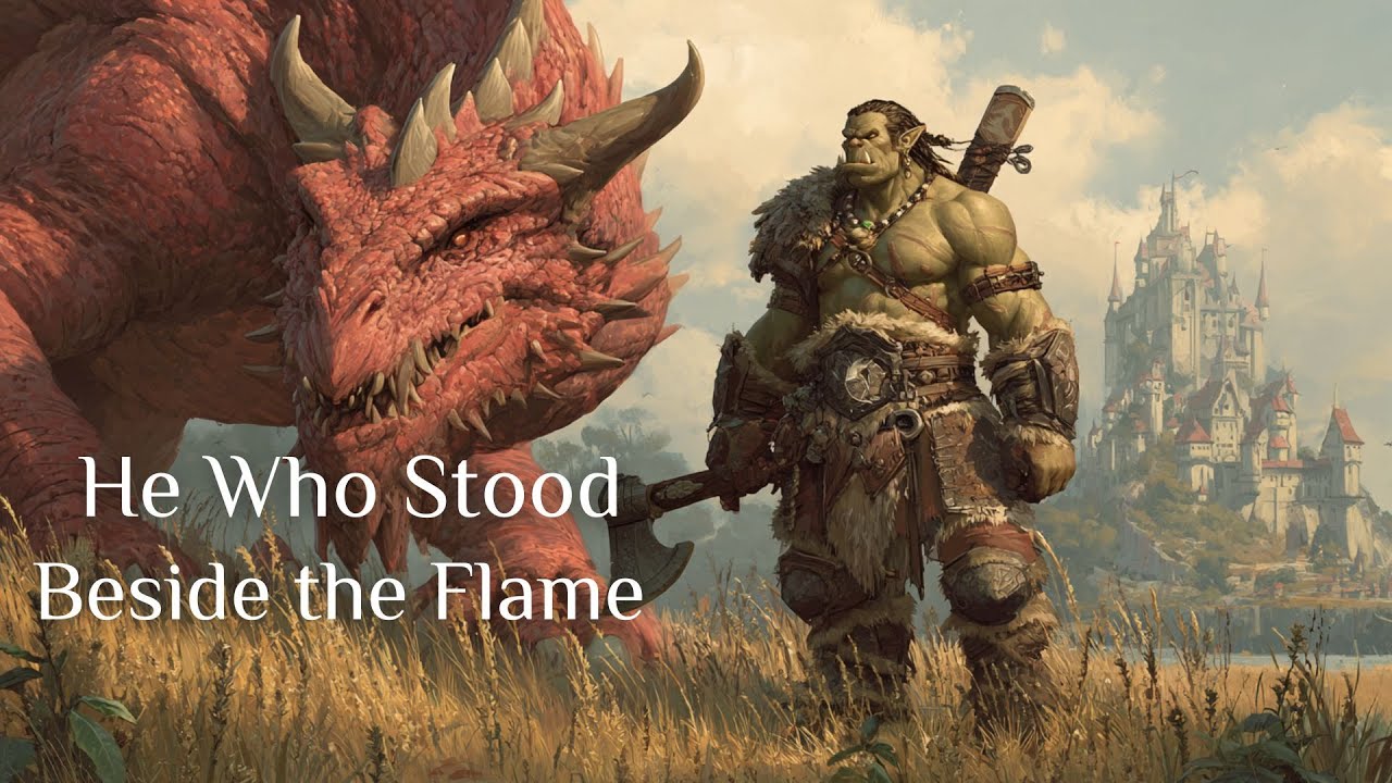 He Who Stood Beside the Flame | Epic Fantasy Music of Unspoken Pacts
