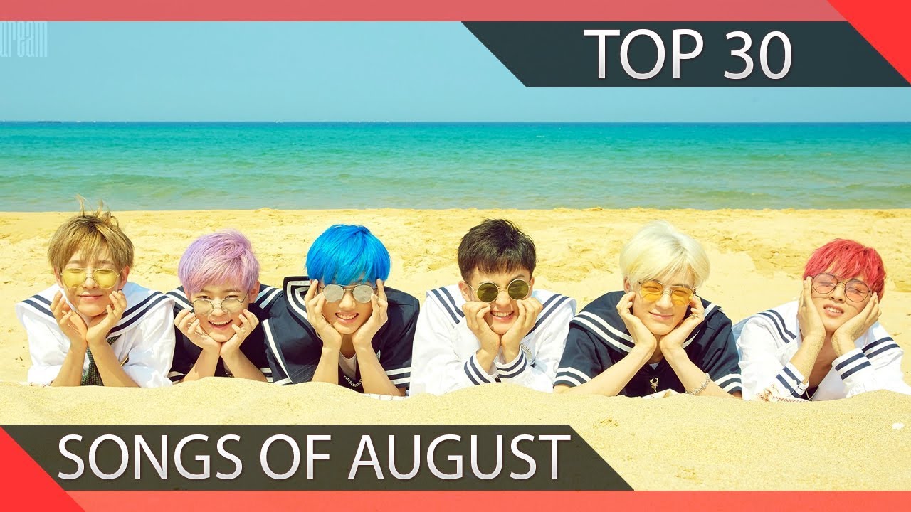 Top 30 KPOP Songs of August