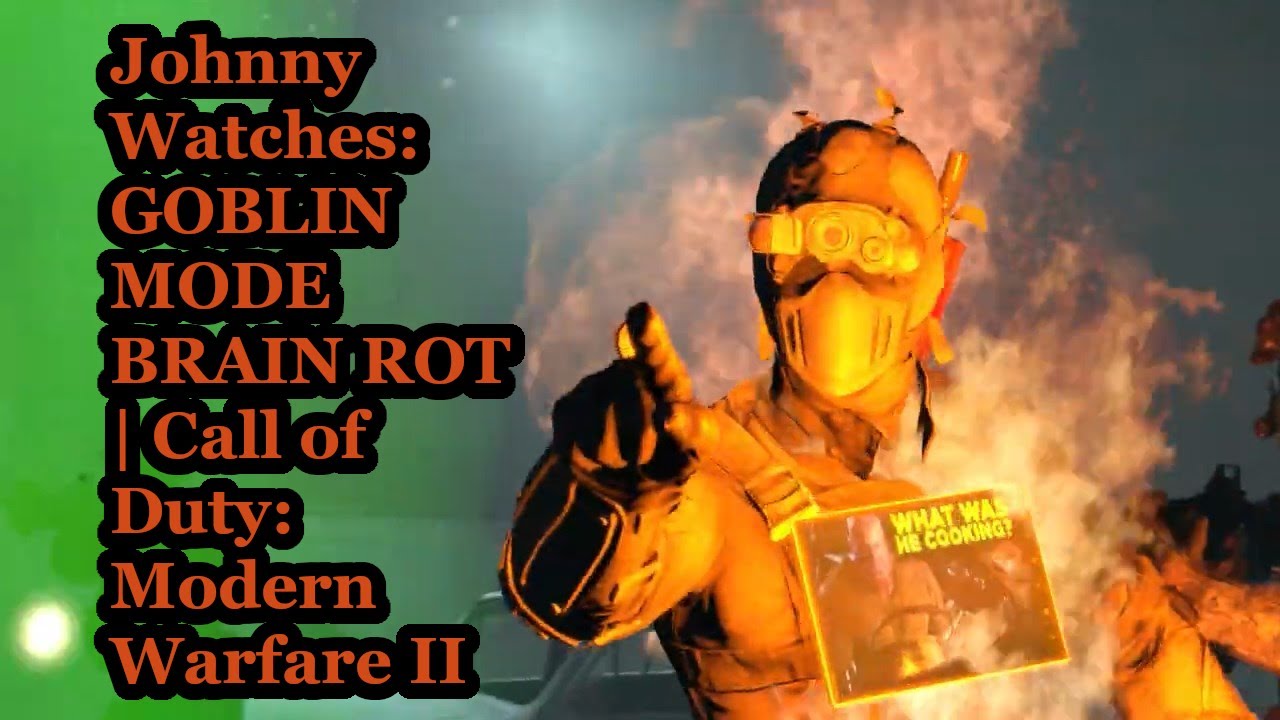 Johnny Watches: TheRussianBadger - GOBLIN MODE BRAIN ROT | Call of Duty: MW2 (Blind Commentary)