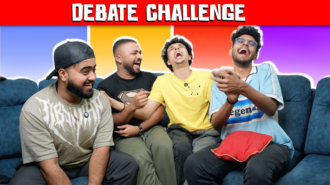 DEBATE CHALLENGE 😂😱