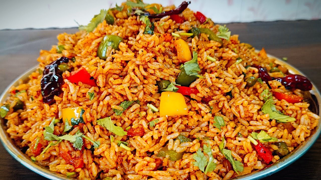 Chilli Garlic Fried Rice | Super tasty Veg rice | Dinner special Recipe | street style Rice Recipe