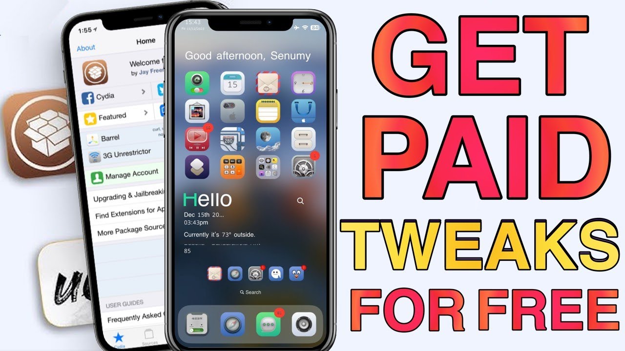 How to Get Paid Jailbreak Tweaks for Free | HOW TO GET FREE TWEAKS