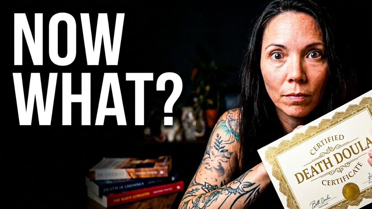 Just Got Your Death Doula Certificate? Do These 3 Things First