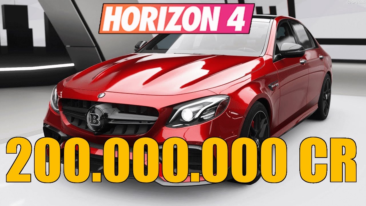 Forza Horizon 4 : 200.000.000 Instantan&eacute;ment ! 10 Voitures &agrave; vendre RAPIDEMENT !