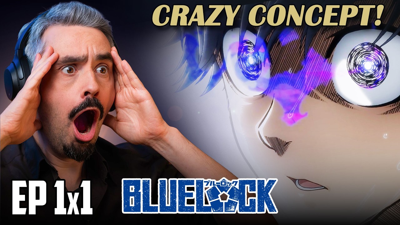 Football Fan Reacts to BLUE LOCK 1x1 - First Time Watching