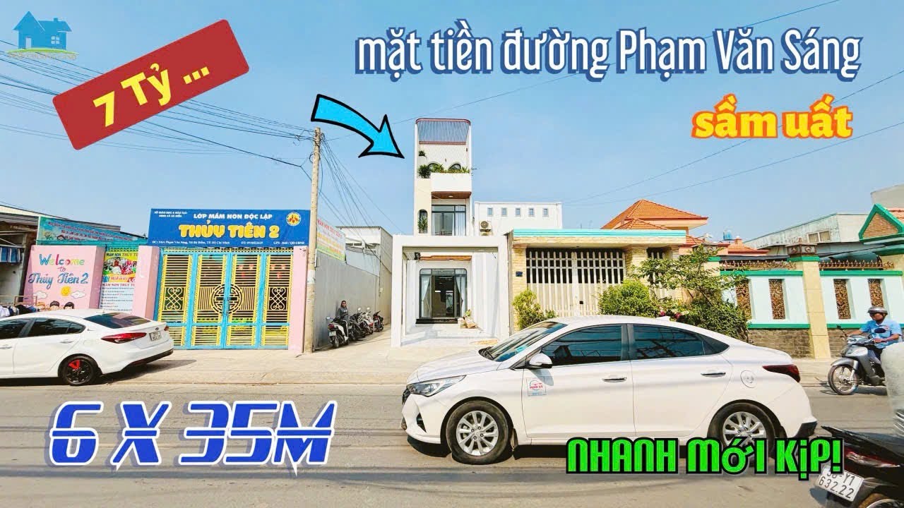 🔥Sốc! Bán nhà mặt tiền Phạm Văn Sáng 6x35m giá rẻ vừa ở vừa kinh doanh sầm uất- nhà đất Hóc Môn 2026