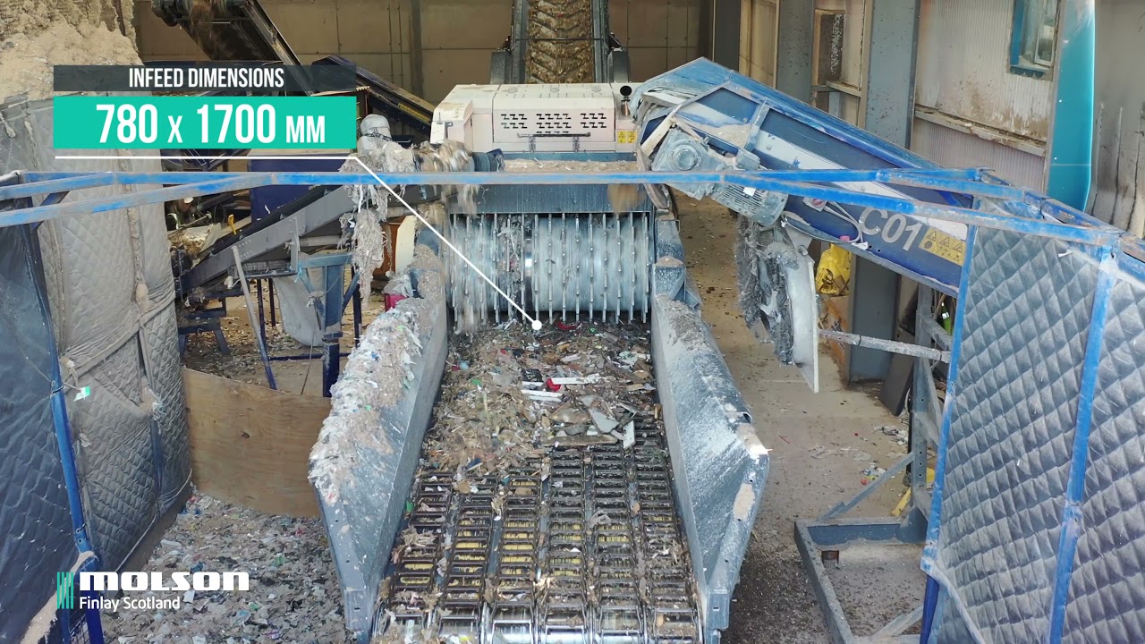 Terex Ecotec TBG 630 High Speed Shredder - Waste Wood