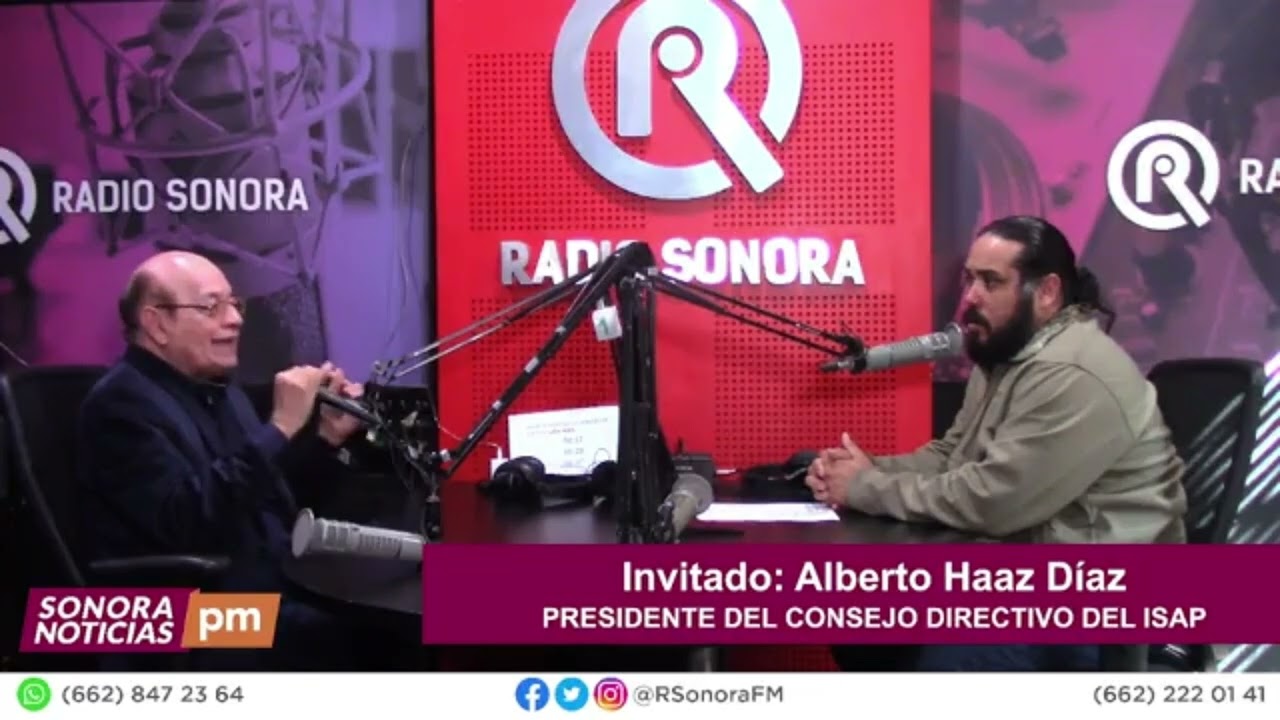 Entrevista al Mtro. Alberto Haaz Díaz en Radio Sonora
