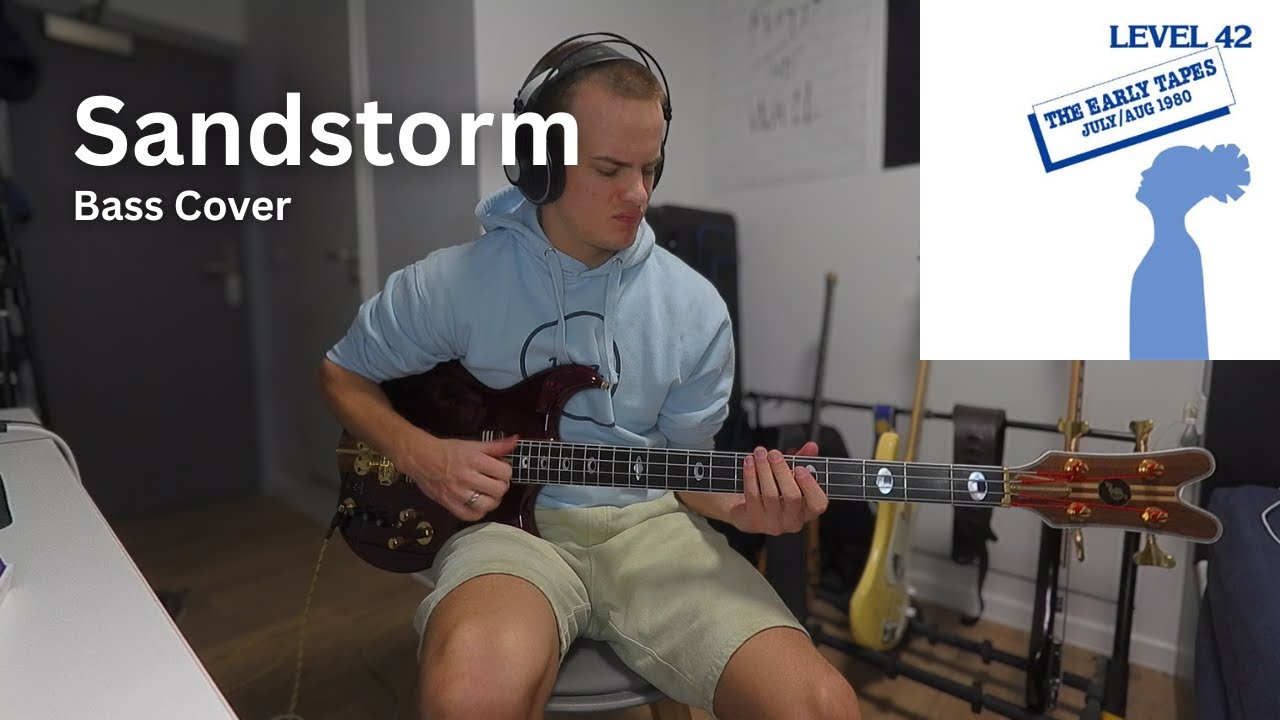 Level 42 - Sandstorm - Bass Cover - Jaydee Supernatural Series I