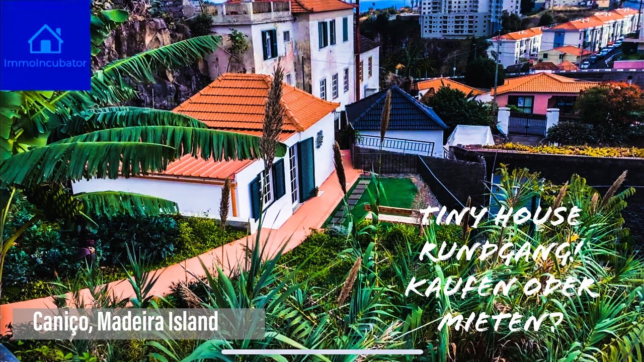 Tiny Haus auf Madeira zu vermieten oder zu kaufen in Canico - Eigener Garten Ferienhaus Holiday Home