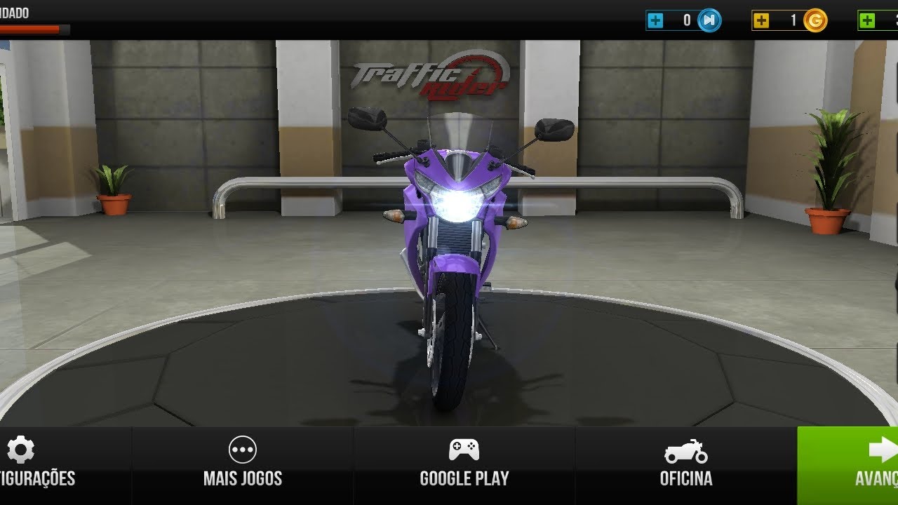 COMPREI UMA MOTO ROXA TRAFFIC RIDER #9