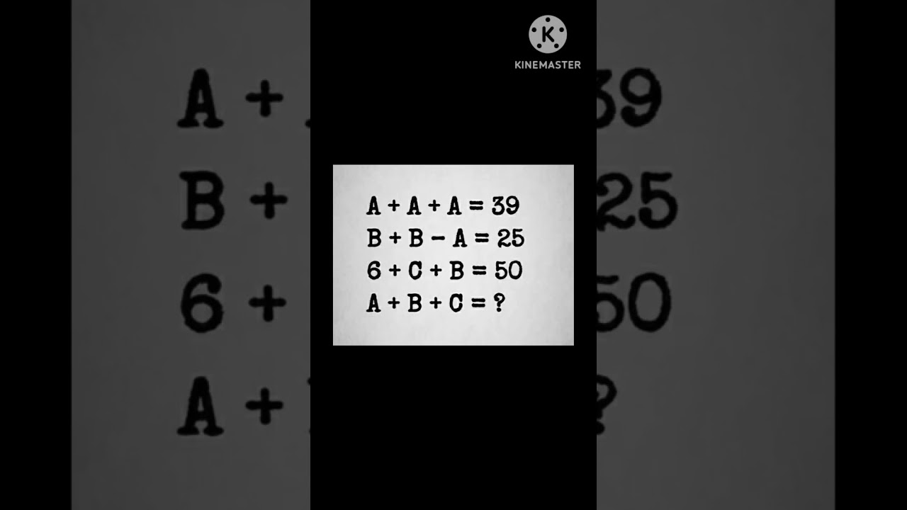 mathematics puzzle #puzzle #trending #maths #popular  #mathslove #braintest #shorts #youtubeshorts