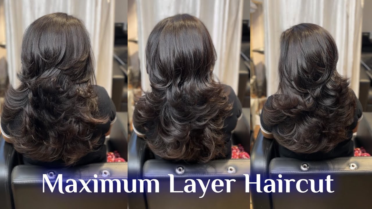 How To: Maximum Layer Haircut || Advanced Layer Haircut || Haircut Tutorial || Multi Layer Haircut