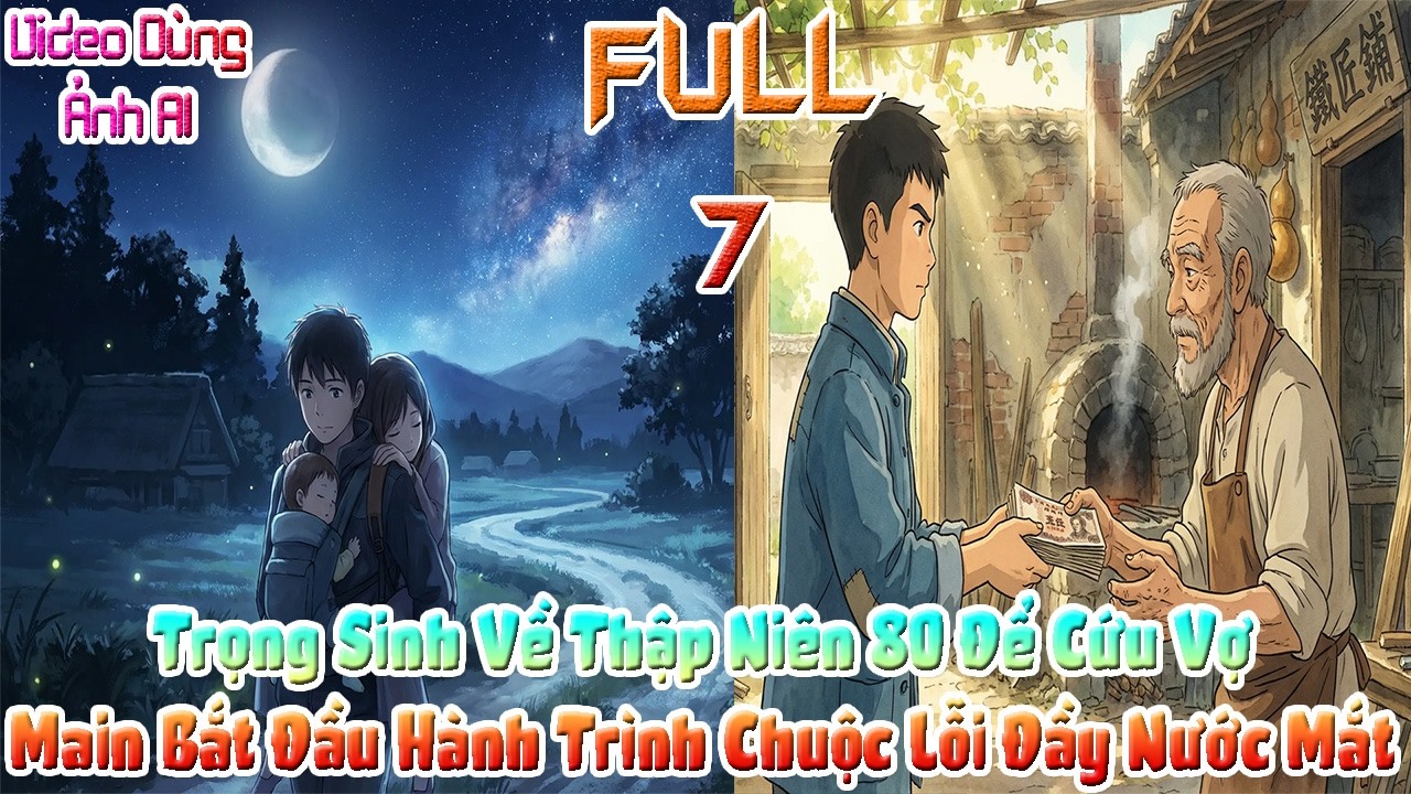 Trọng Sinh Về Thập Niên 80 Để Cứu Vợ, Main Bắt Đầu Hành Trình Chuộc Lỗi Đầy Nước Mắt. Full 7