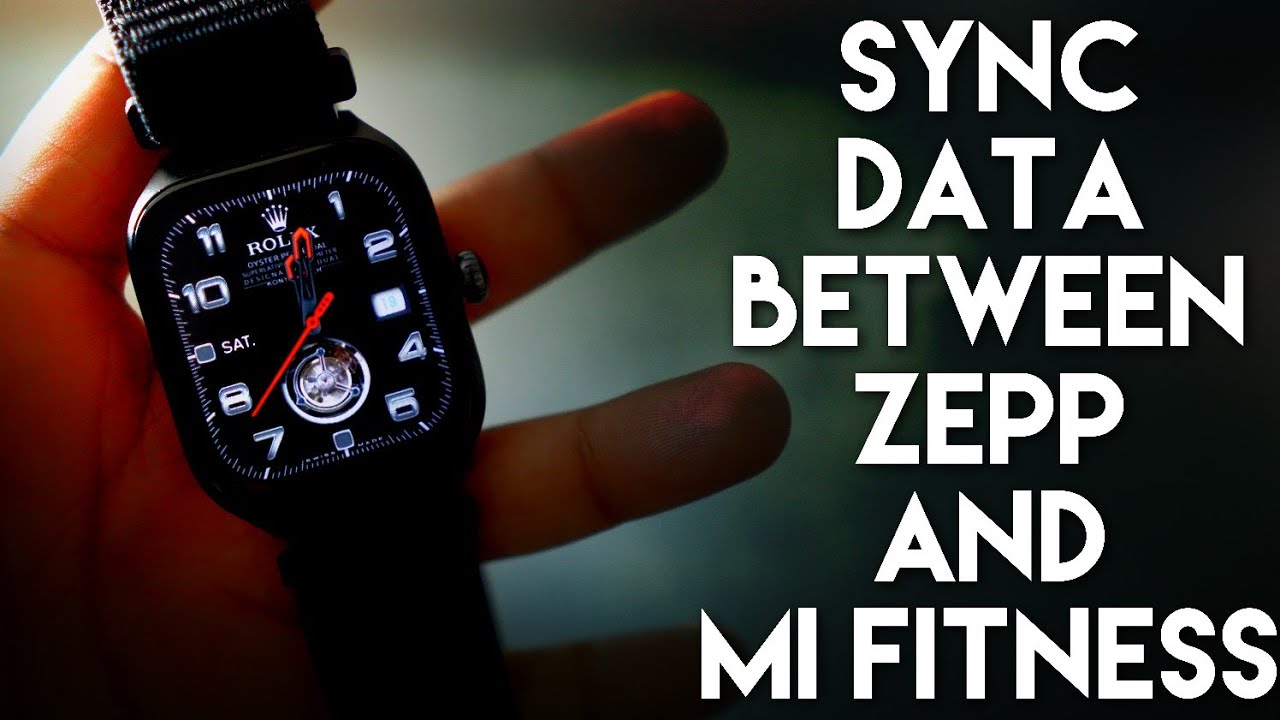 How To Sync Data Between Zepp And Mi Fitness App Forcefully.