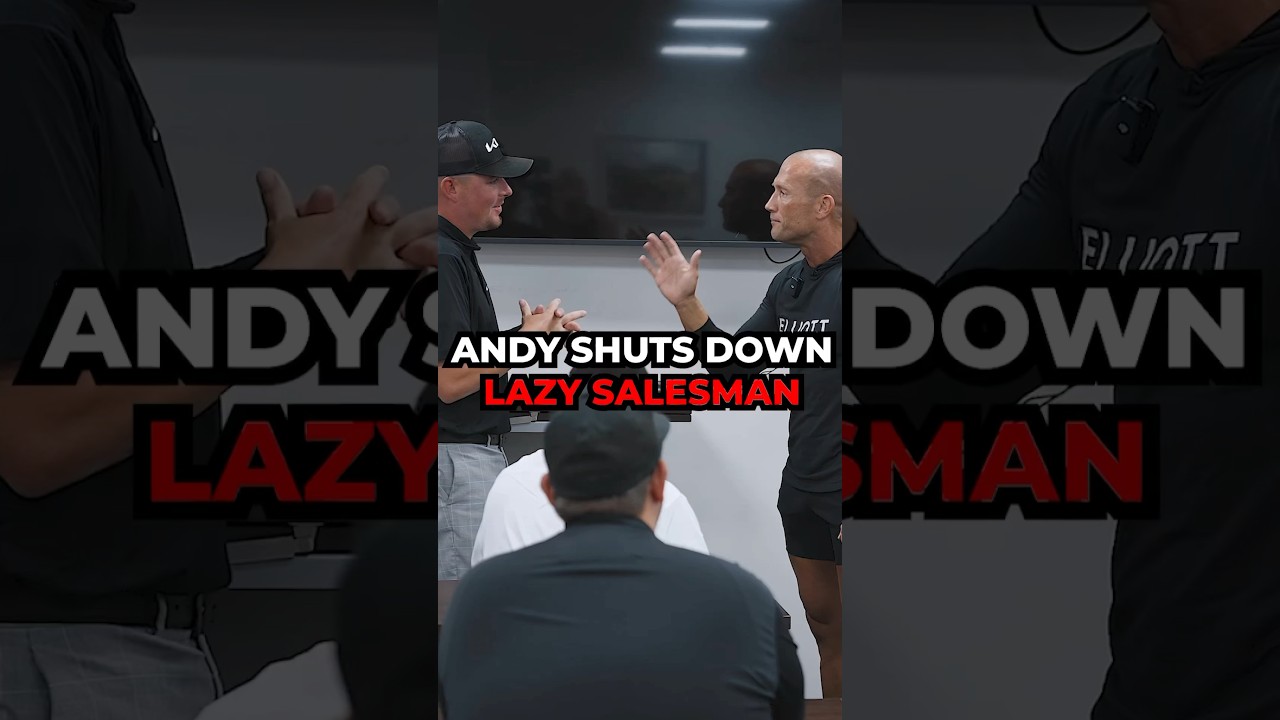 ANDY SHUTS DOWN LAZY SALESMAN // 👉 text &ldquo;PBD&rdquo; to 918-210-0254
