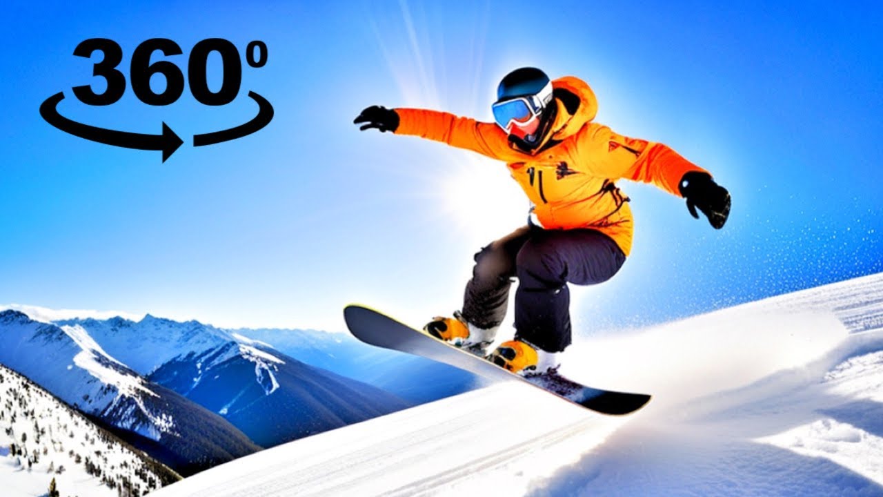 You vs. Snowboard (360° Snowboarding in VR)