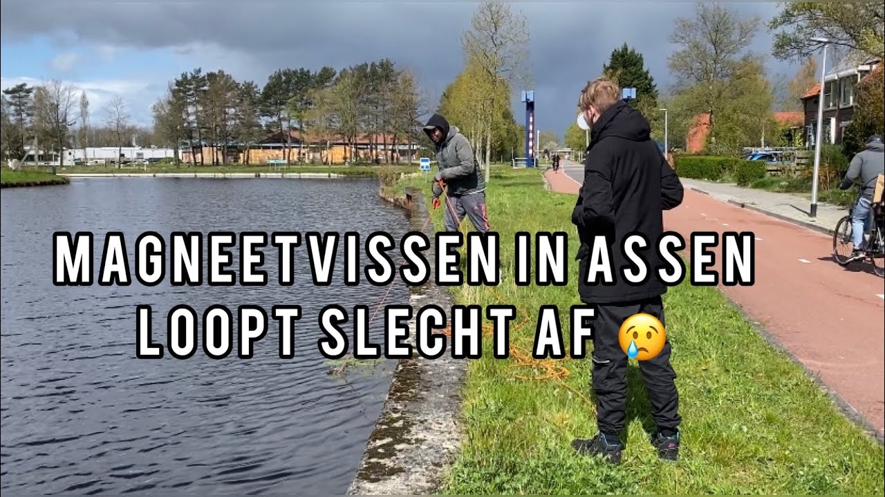 MAGNEETVISSEN ASSEN LOOPT SLECHT AF