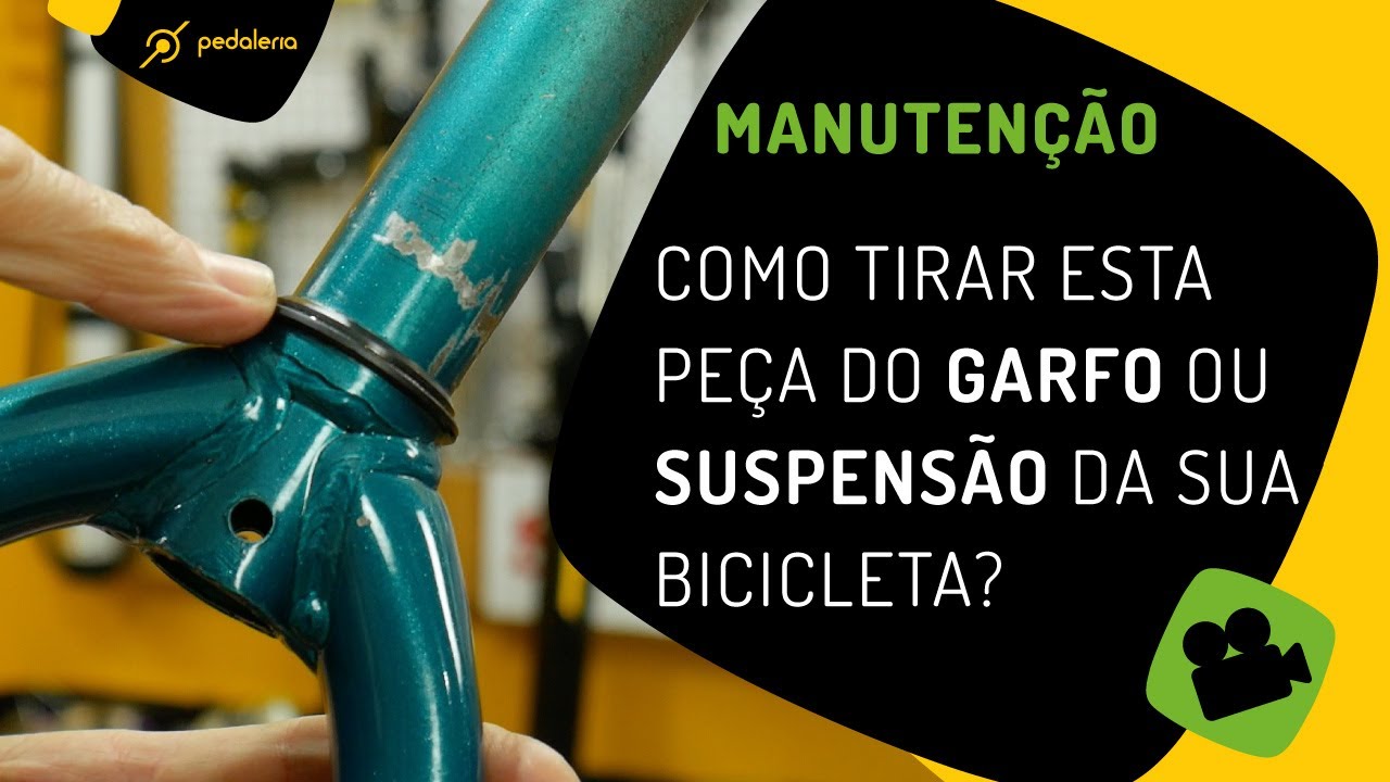 Vai trocar o garfo por uma suspensão ou vice-versa? Como sacar a pista? Pedaleria