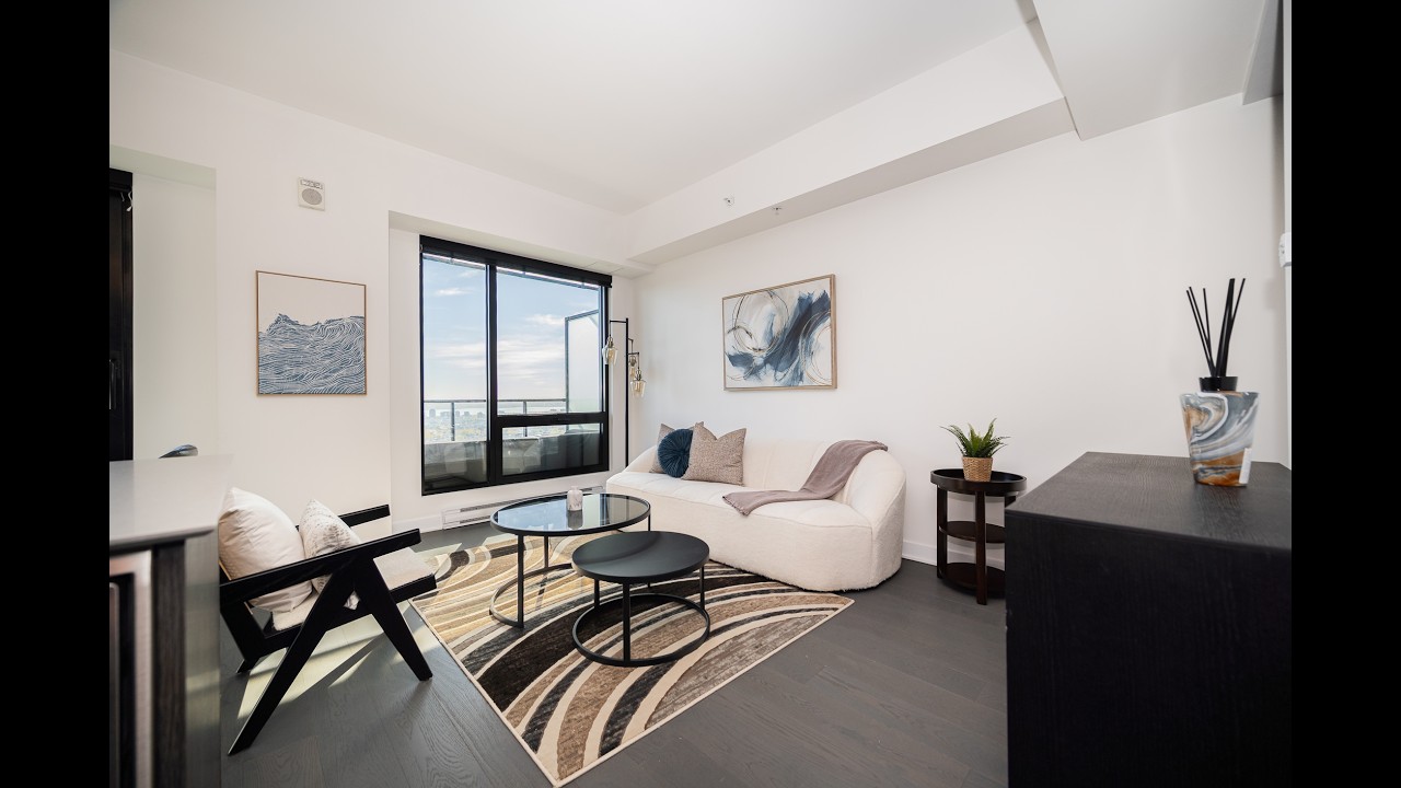 Tour Des Canadiens 1 - Furnished 2 Bedroom Condo | Modern | Montreal City Center