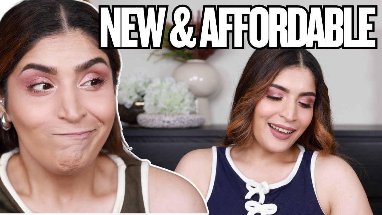 Full Face Of First Impressions Using ONLY Affordable Makeup | Mini Reviews | Shreya Jain