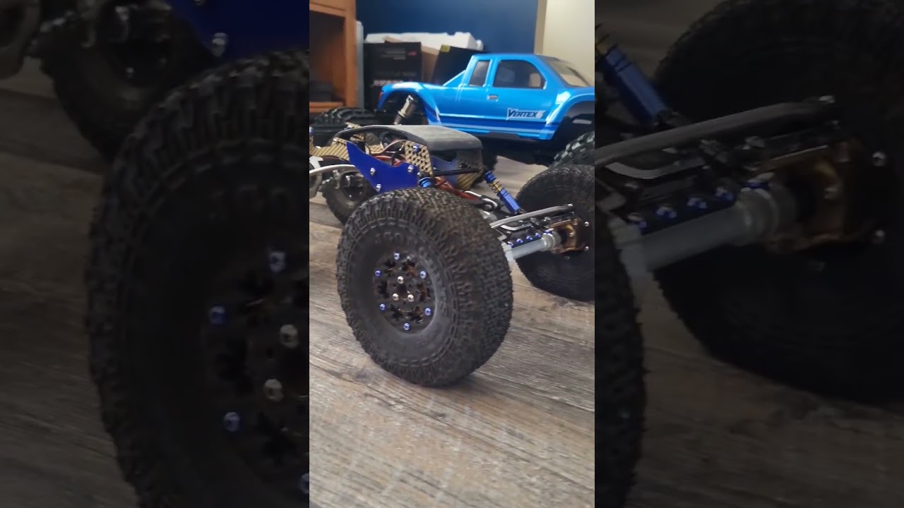 Unboxing redcat  vertex 2.2 rig size comparison
