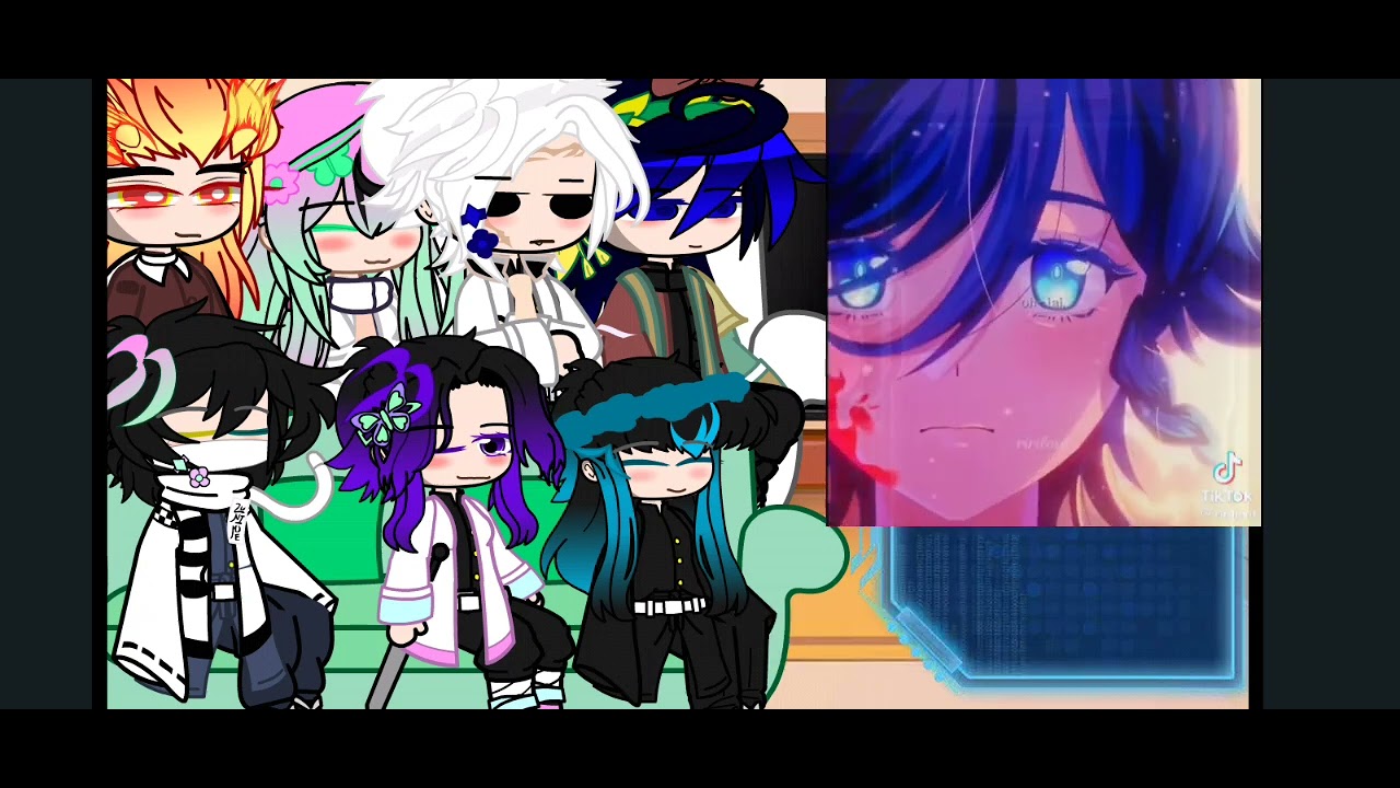 {Parte 01/02} Hashiras Reagem ao Venti (KNY x Genshin impact){|Leia a descrição!|}