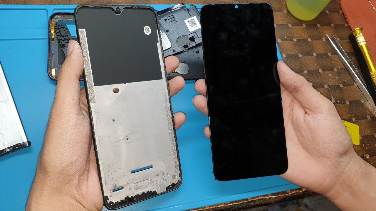 infinix Hot 9 Play X680B Broken LCD Panel Replacement Restoration Broken Phone