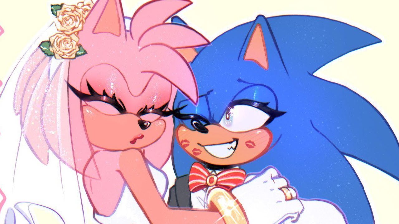 Sonic Proposes to Amy Rose | Sonamy Comic dub
