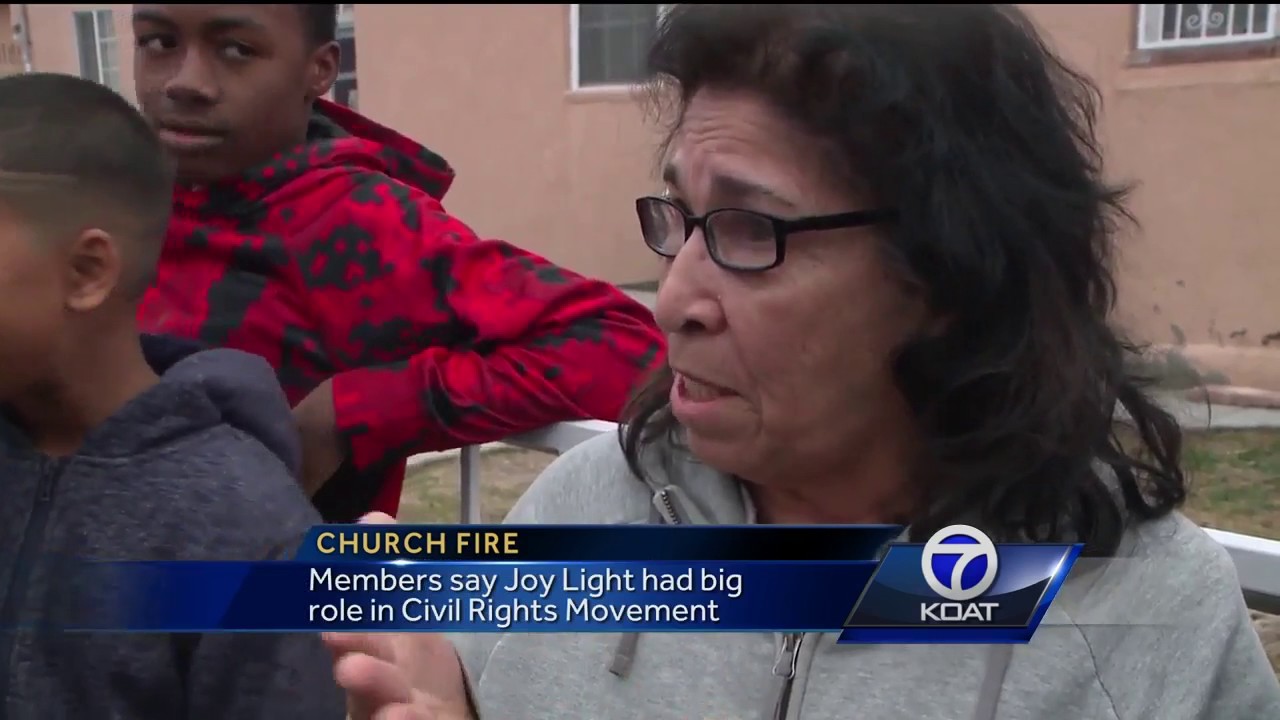 Albuquerque church catches fire