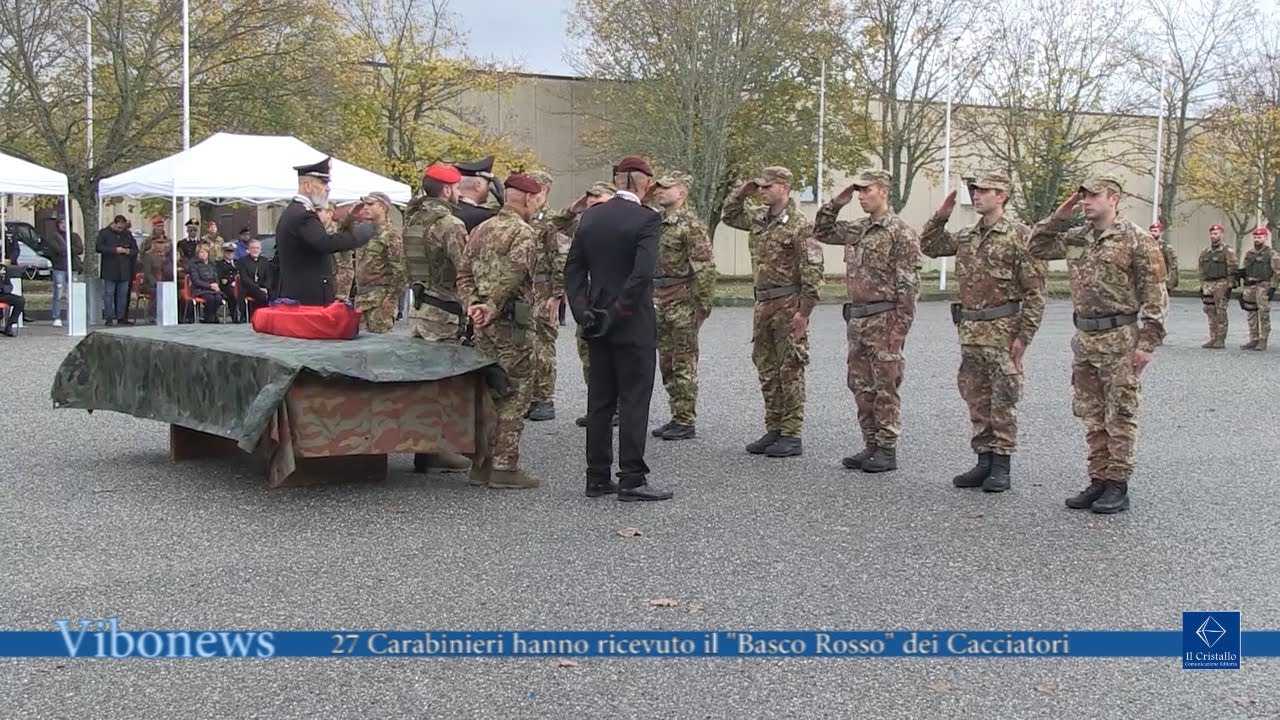 27 Carabinieri hanno ricevuto il 