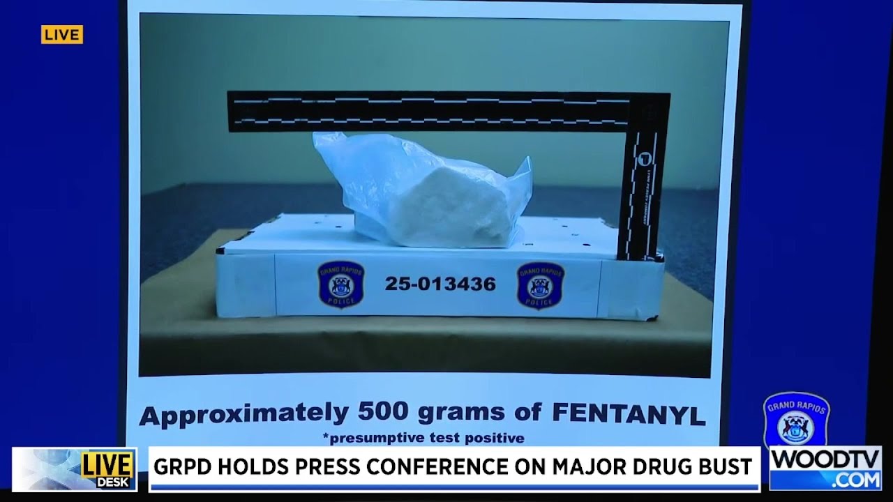 GRPD announces largest fentanyl bust