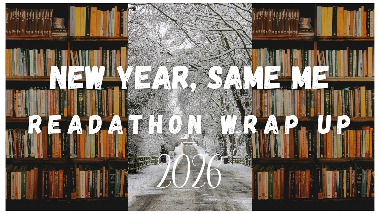 New Year, Same Me: January 2026 Readathon Wrap Up #readathon #booktube #readingupdate #reading