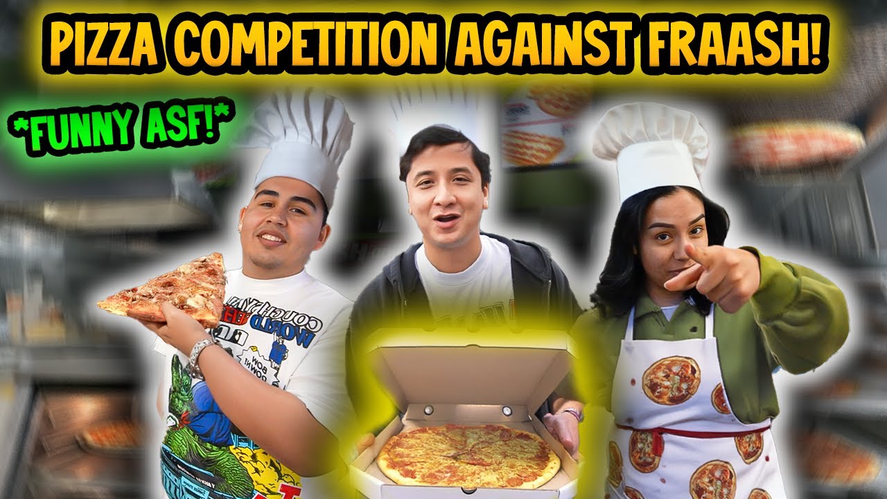 Pizza Competition against FRAASH *funny asf*