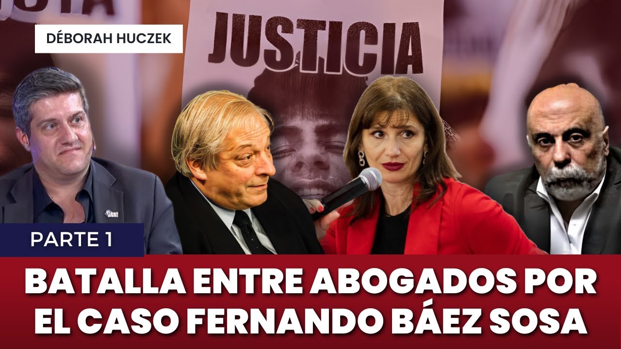 ABOGADOS DISCUTEN sobre el caso FERNANDO BAEZ SOSA: 