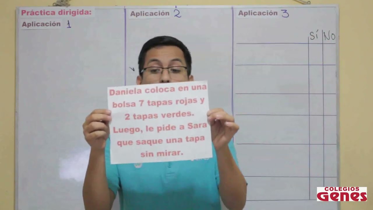 Razonamiento matemático - Sucesos seguros, posibles e imposibles - 4to grado