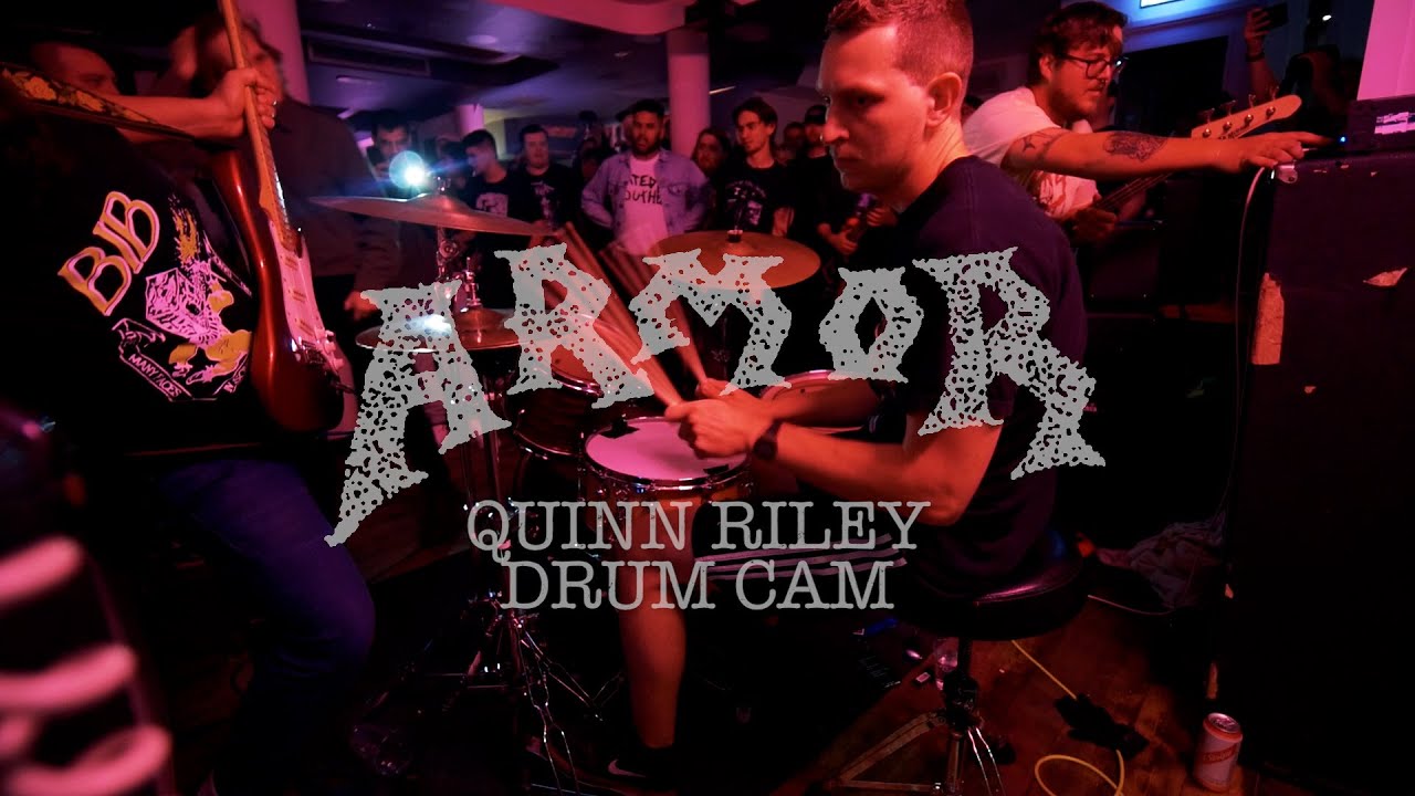 ARMOR - HD - QUINN RILEY DRUM CAM - FULL SET - ZEROX, NEWCASTLE - 28.04.22