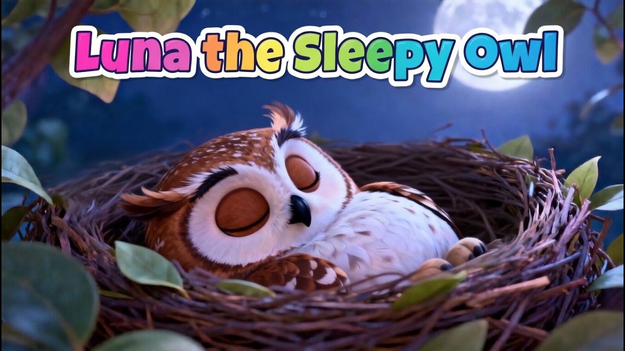 Luna the Sleepy Owl