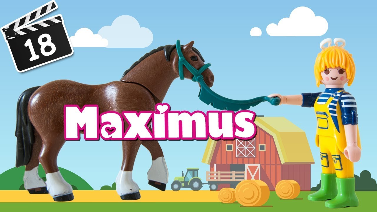 Playmobil Familie Martin - Folge 18: Maximus🐎 | Das neue Pferd | Geschichten mit Bibi und Tina