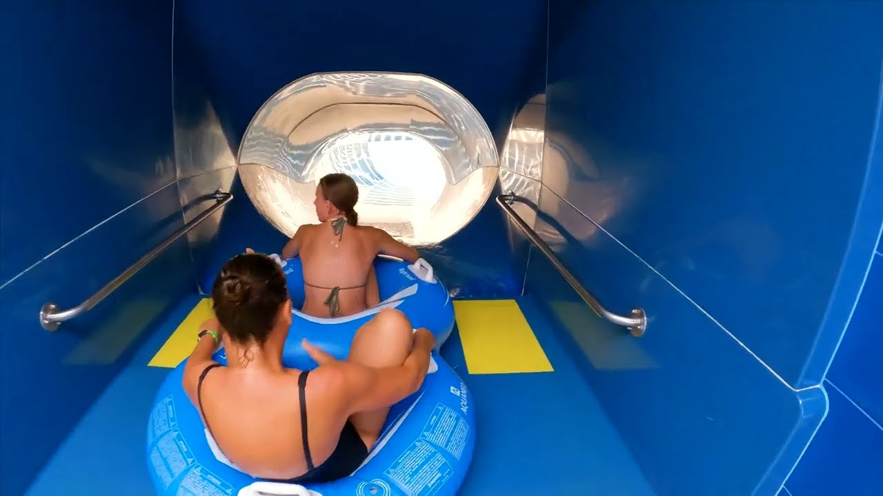 Multi Adventure WaterSlide at AquaPark Reda, Poland